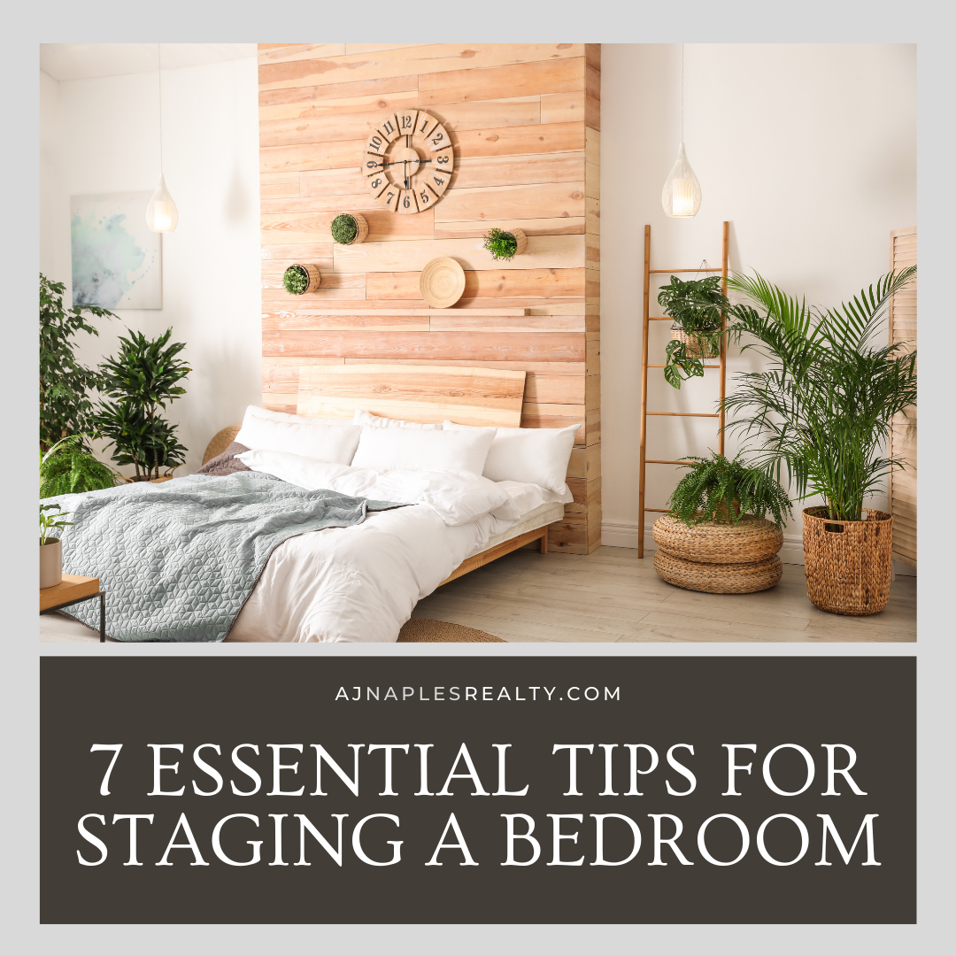 Staging a Bedroom - Naples Luxury Realty