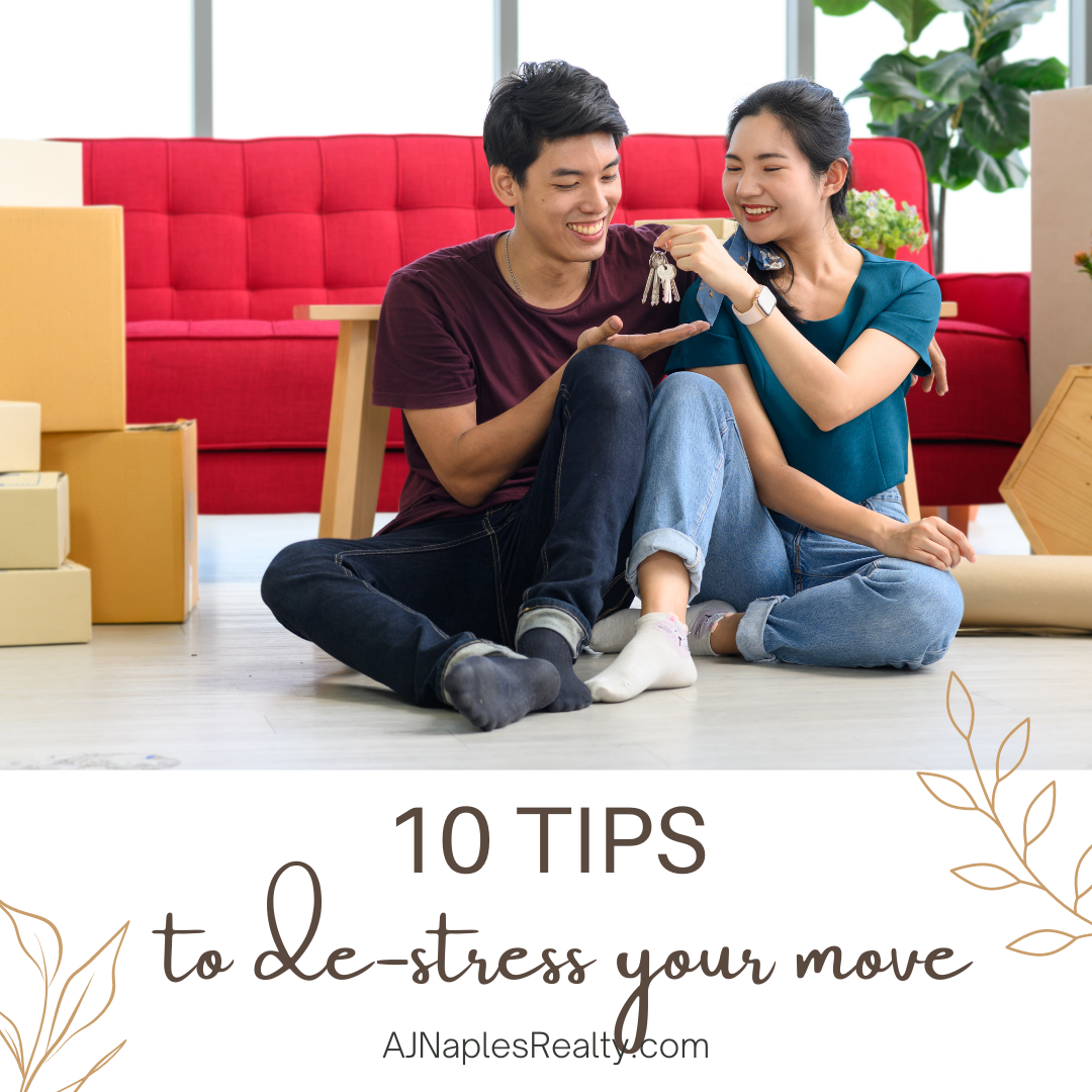 10 Tips to De Stress Your Move