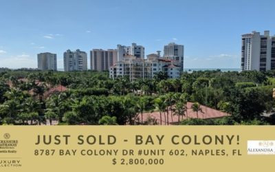 Just Sold! Bay Colony – Naples!