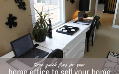 3 schnelle Verbesserungen für Ihr Homeoffice, um Ihr Haus zu verkaufen