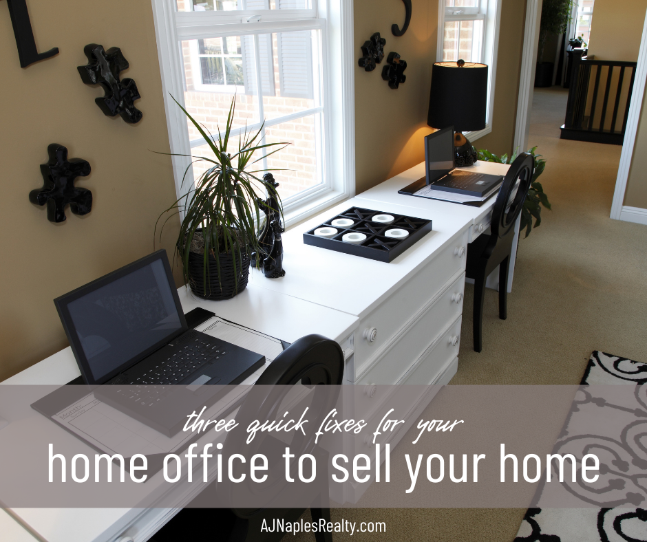 3 Quick Fixes for Your Home Office to Help You Sell Your Home