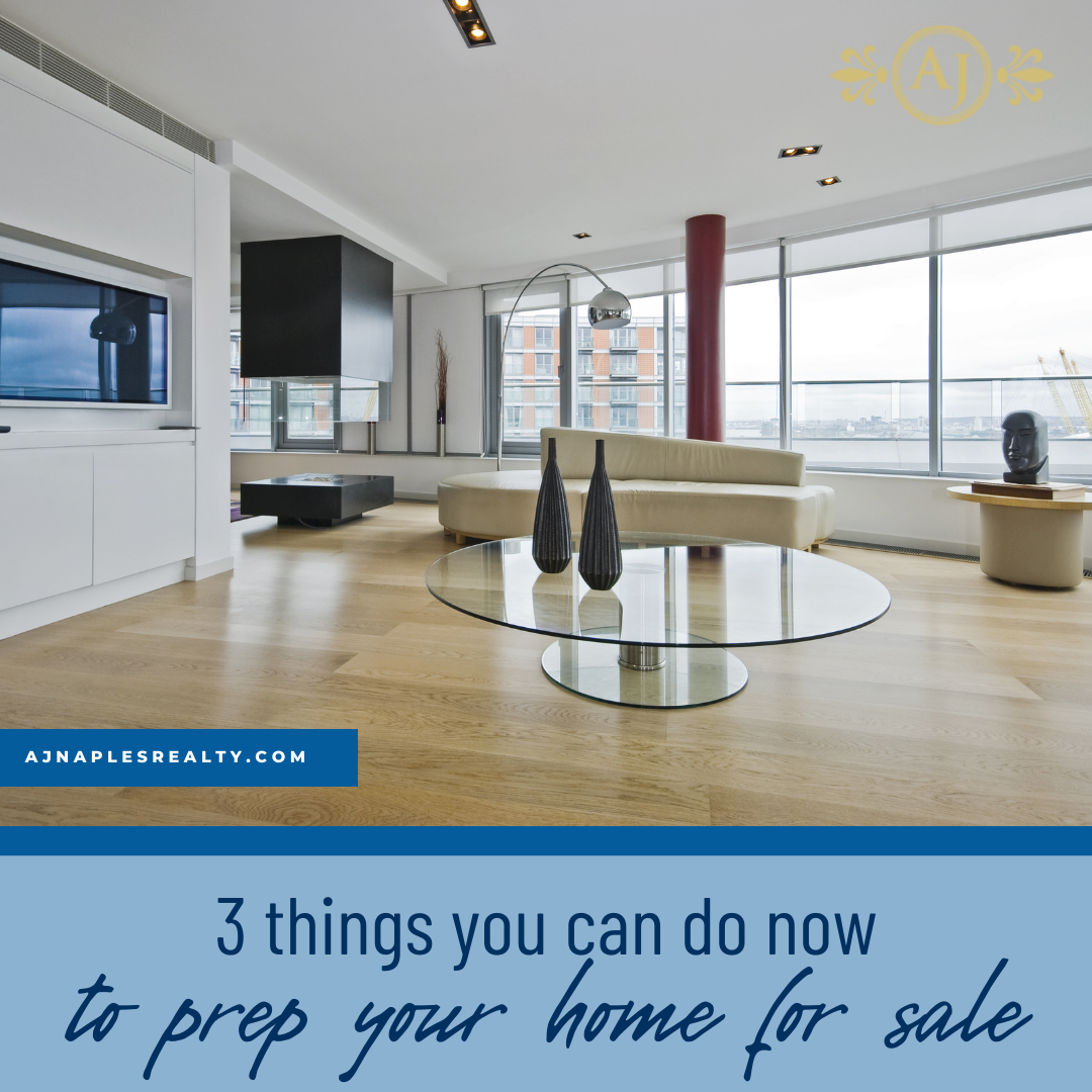 3 Things You Can Do Now to Prep Your Home for Sale