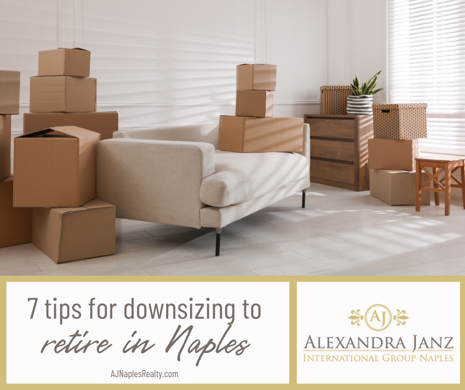 7 Tips for Downsizing if You Plan to Retire in Naples