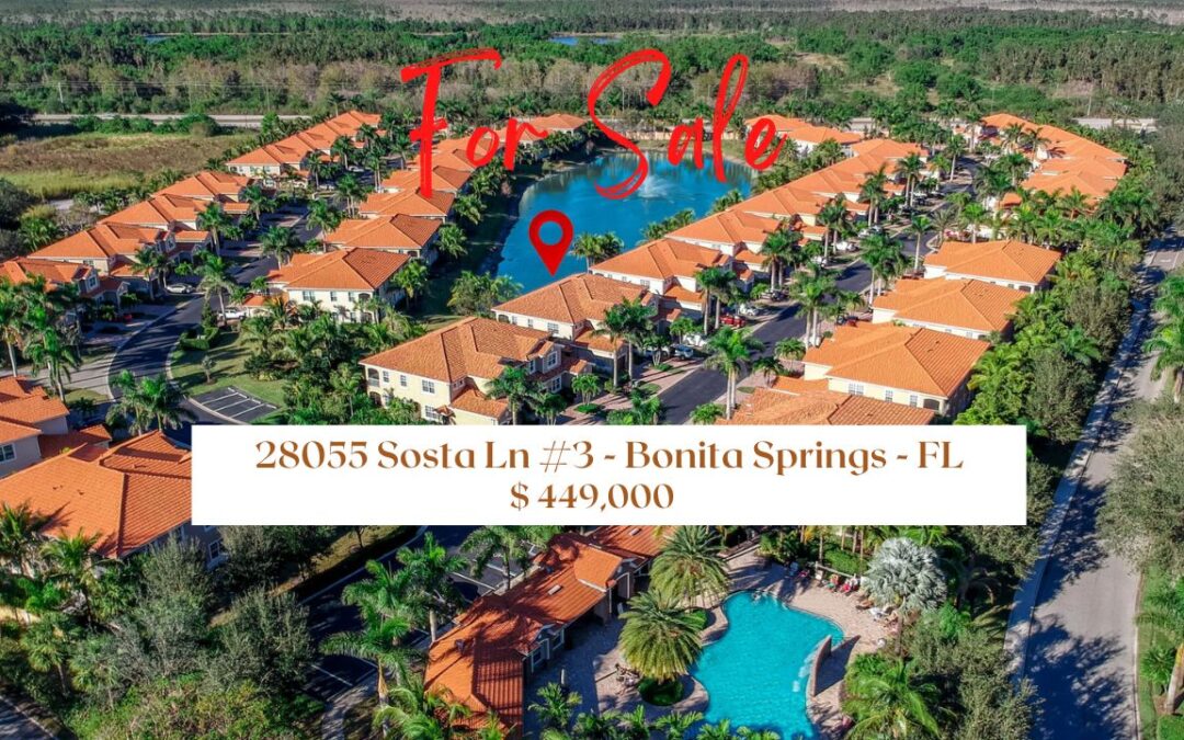 New listing – 28055 Sosta Ln # 3- Bonita Springs