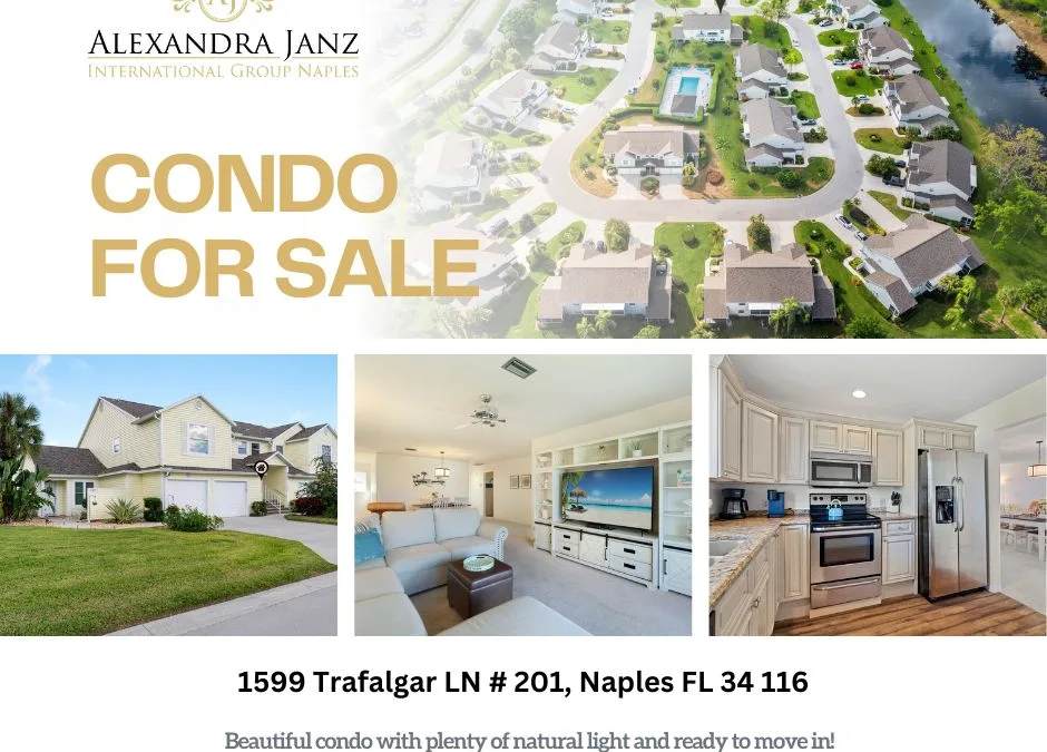 Ready to Invest or Move in – turnkey condo in Naples in great location