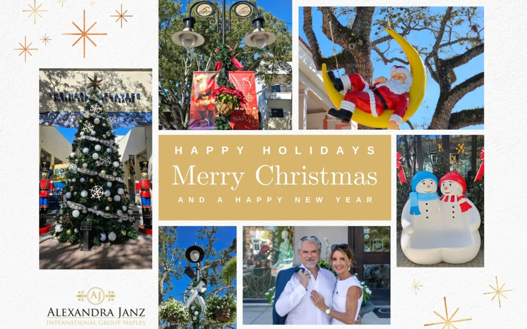 Happy Holidays – Your AJ Naples Florida Real Estate Team