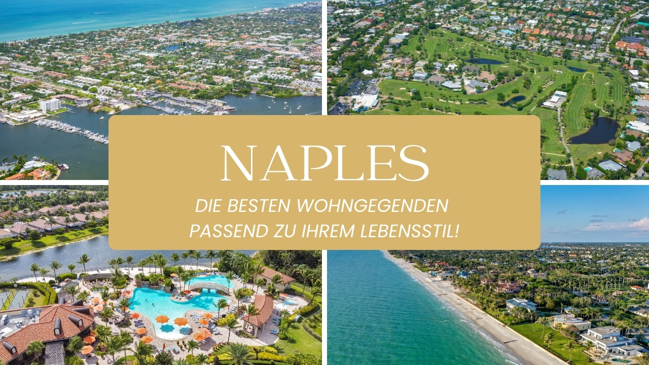 Different communities in naples florida on the beach, on the bay, golfcourse
