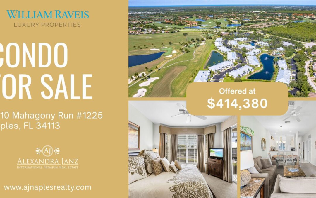 Lakefront Golf Condo in Lely Resort  Turnkey & Rental-Ready!