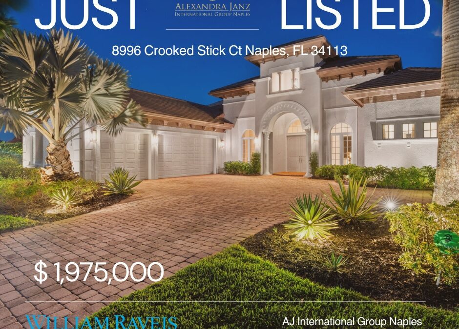 Lakefront Luxury in The Majors at Lely Resort – 8996 Crooked Stick Ct, Naples FL