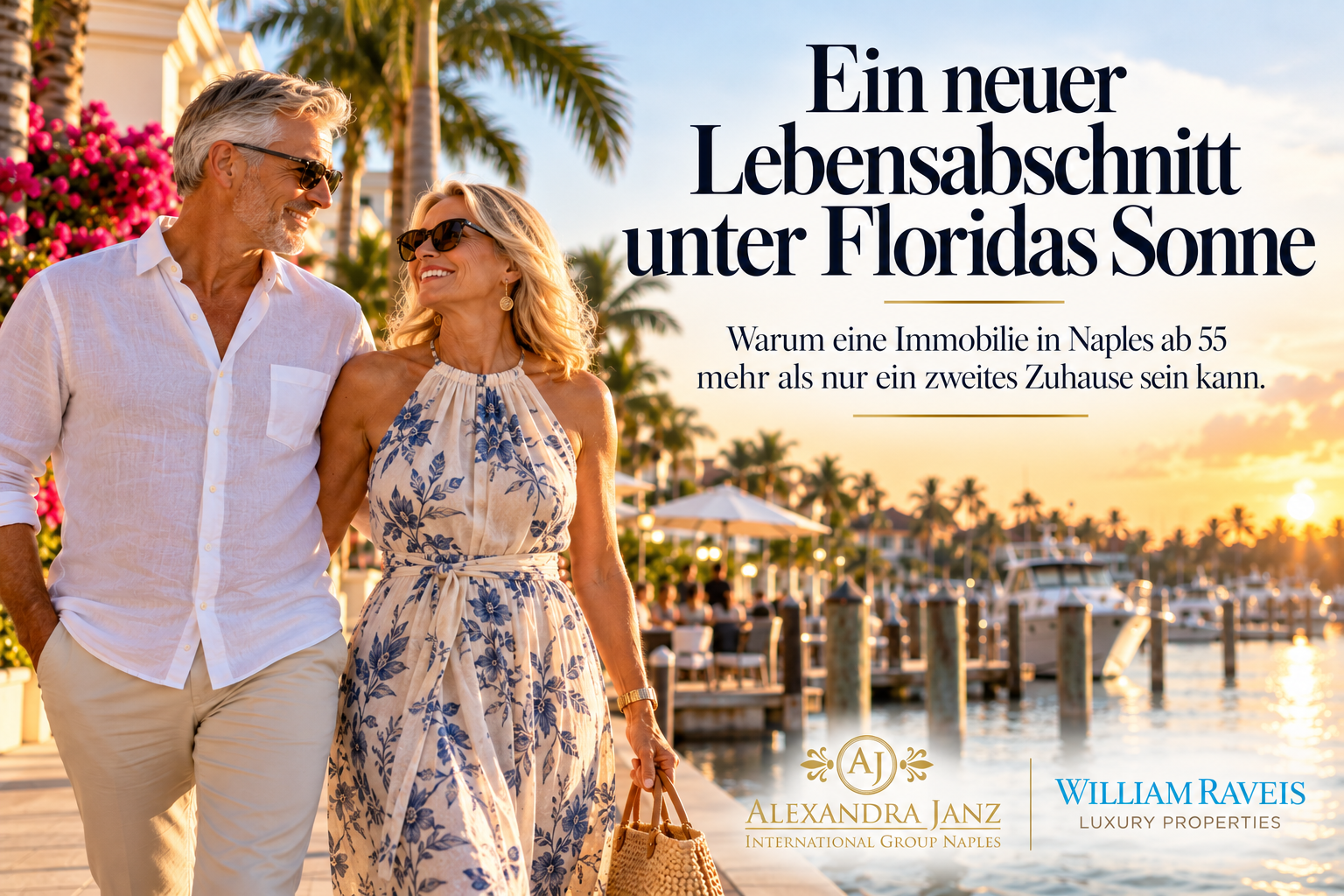 Ein neuer Lebensabschnitt unter Floridas Sonne Leben ab 55 in Naples – neuer Lebensabschnitt und Immobilie in Florida