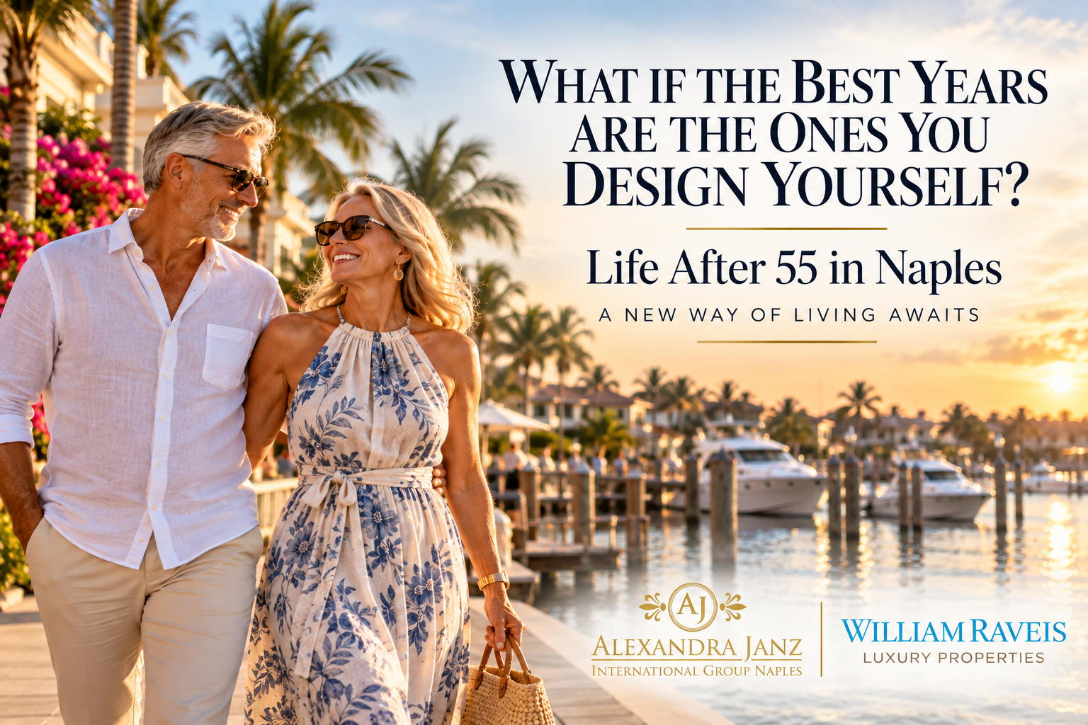 Life After 55 in Naples – Designing Your Next Chapter Life after 55 in Naples – lifestyle, relocation and real estate for your next chapter
