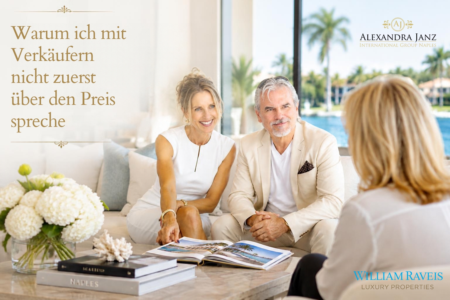 Persönliche Immobilienberatung beim Immobilienverkauf in Naples, Florida – AJ International Group Naples